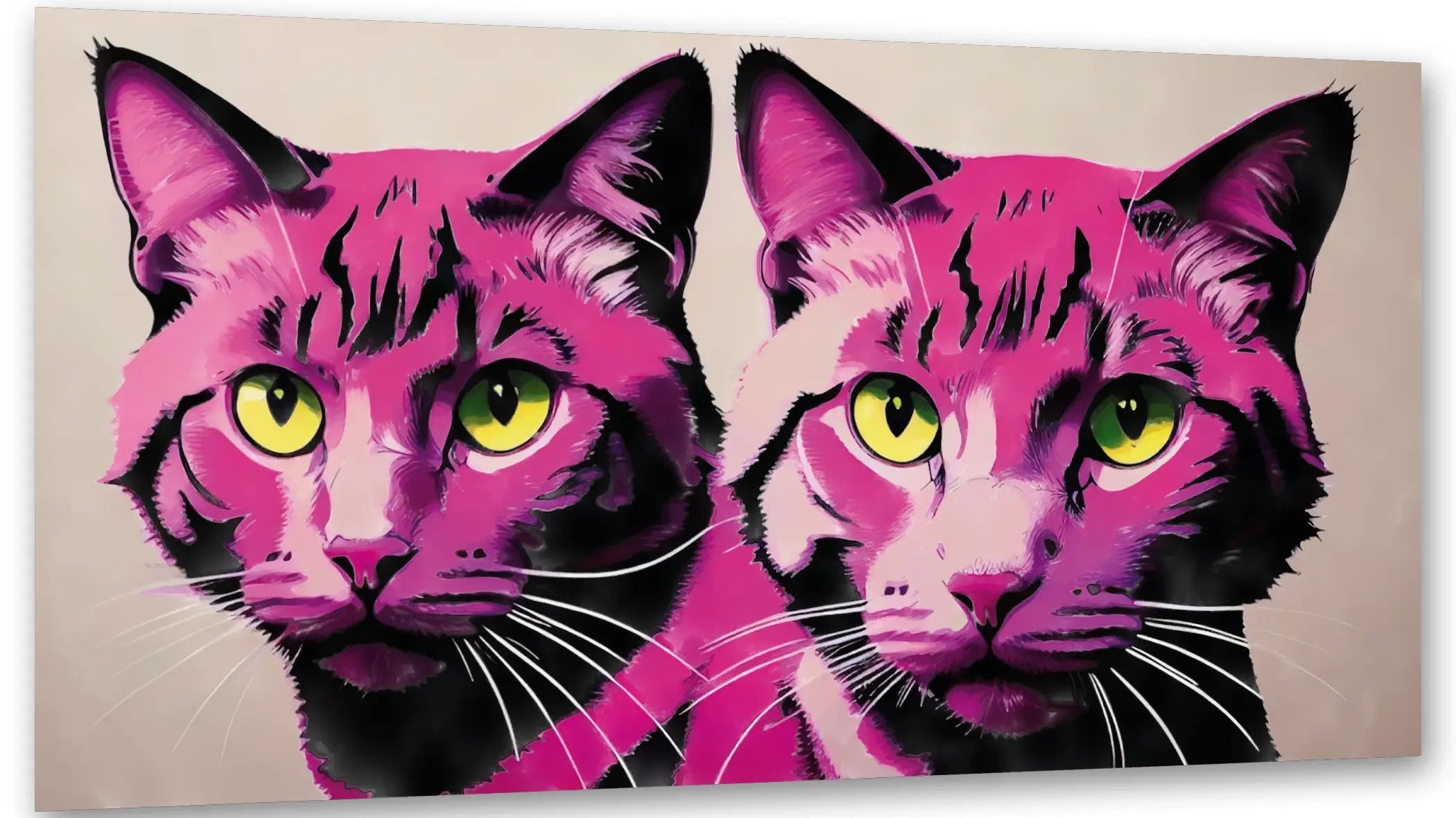 Katzen - Fantasie- und Traumwelten - Besondere Katzen-Kunst bei KUNSTWERK BILDER