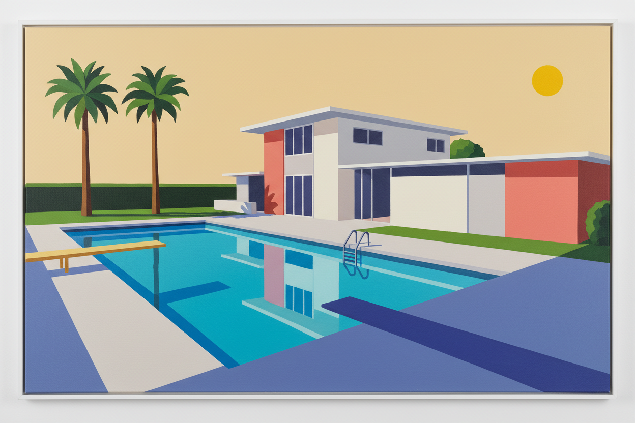 Gay Love is the real thing - David Hockney lässt grüssen
