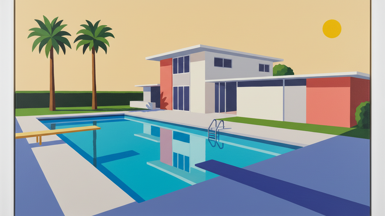 Gay Love is the real thing - David Hockney lässt grüssen