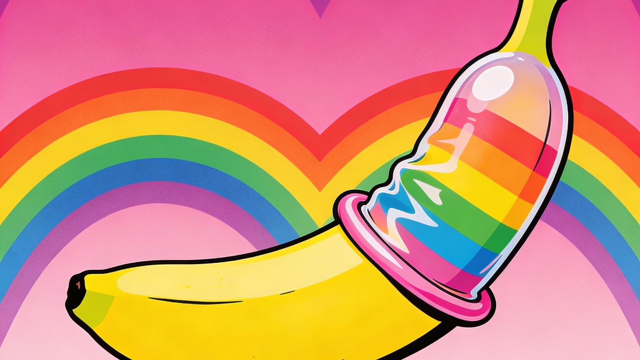 Wo Penis zensiert wird, nehmen wir eben Bananen - NEU BEI KUNSTWERK BILDER
