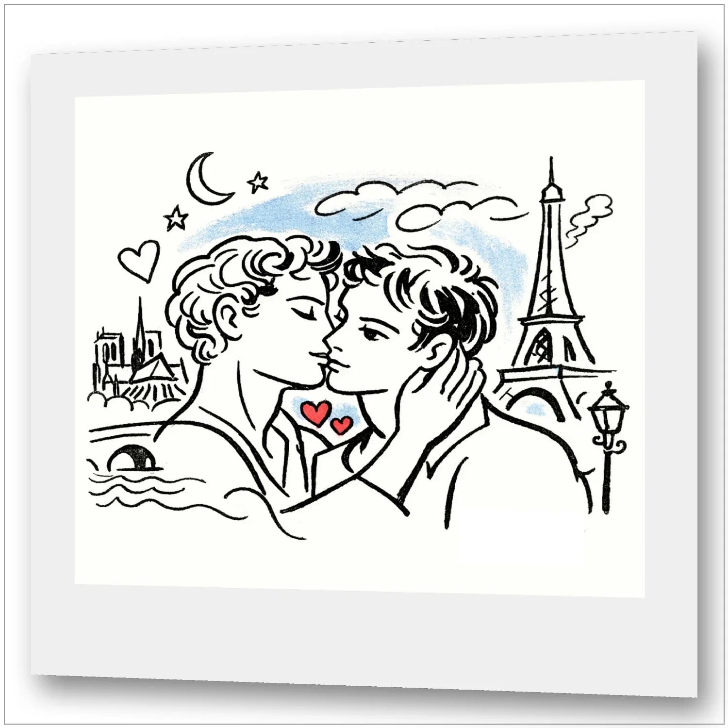 Verliebt in Paris - Gay Love Romantik