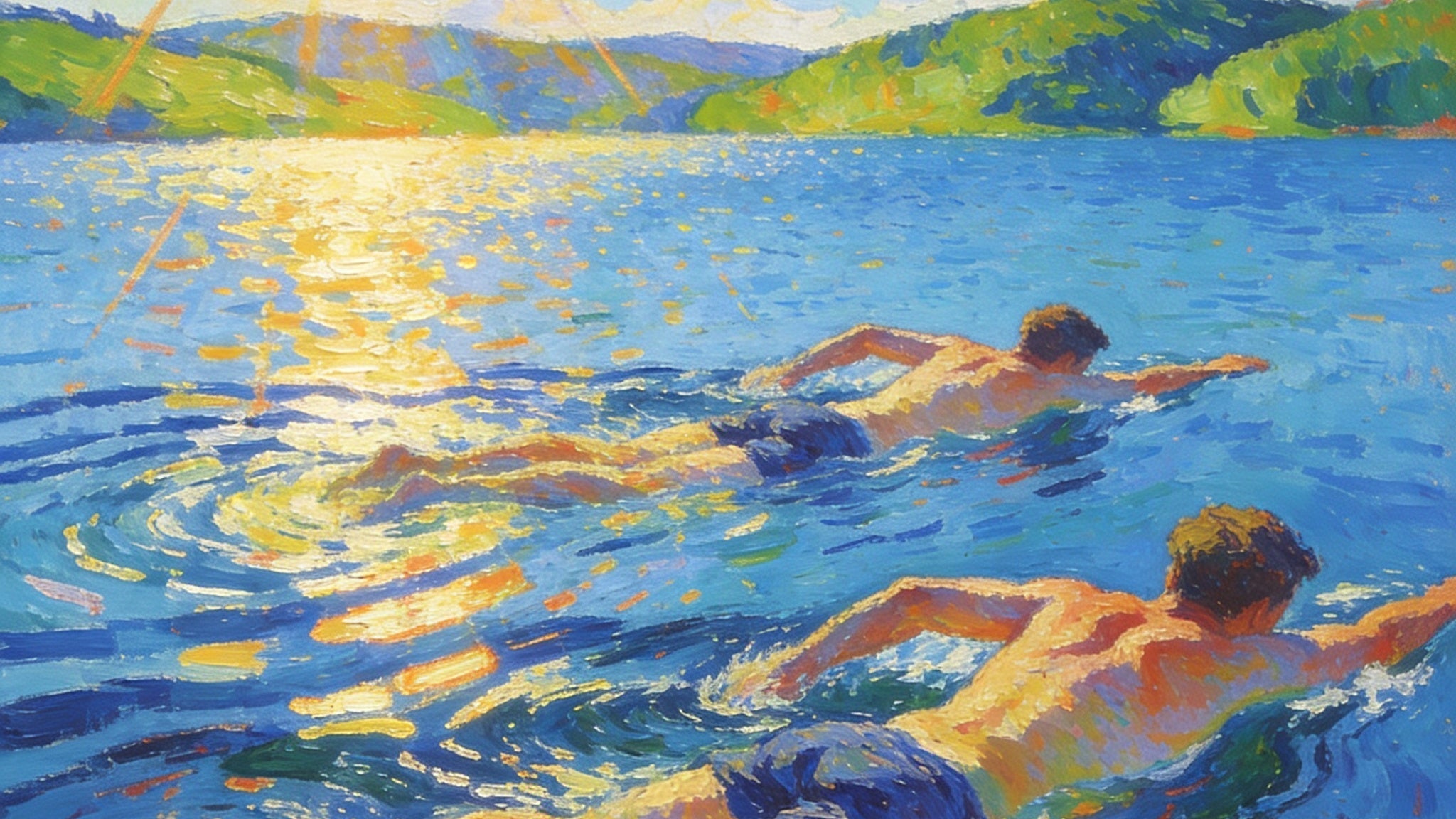NEU BEI KUNSTWERK BILDER - Schwul am Blauen See