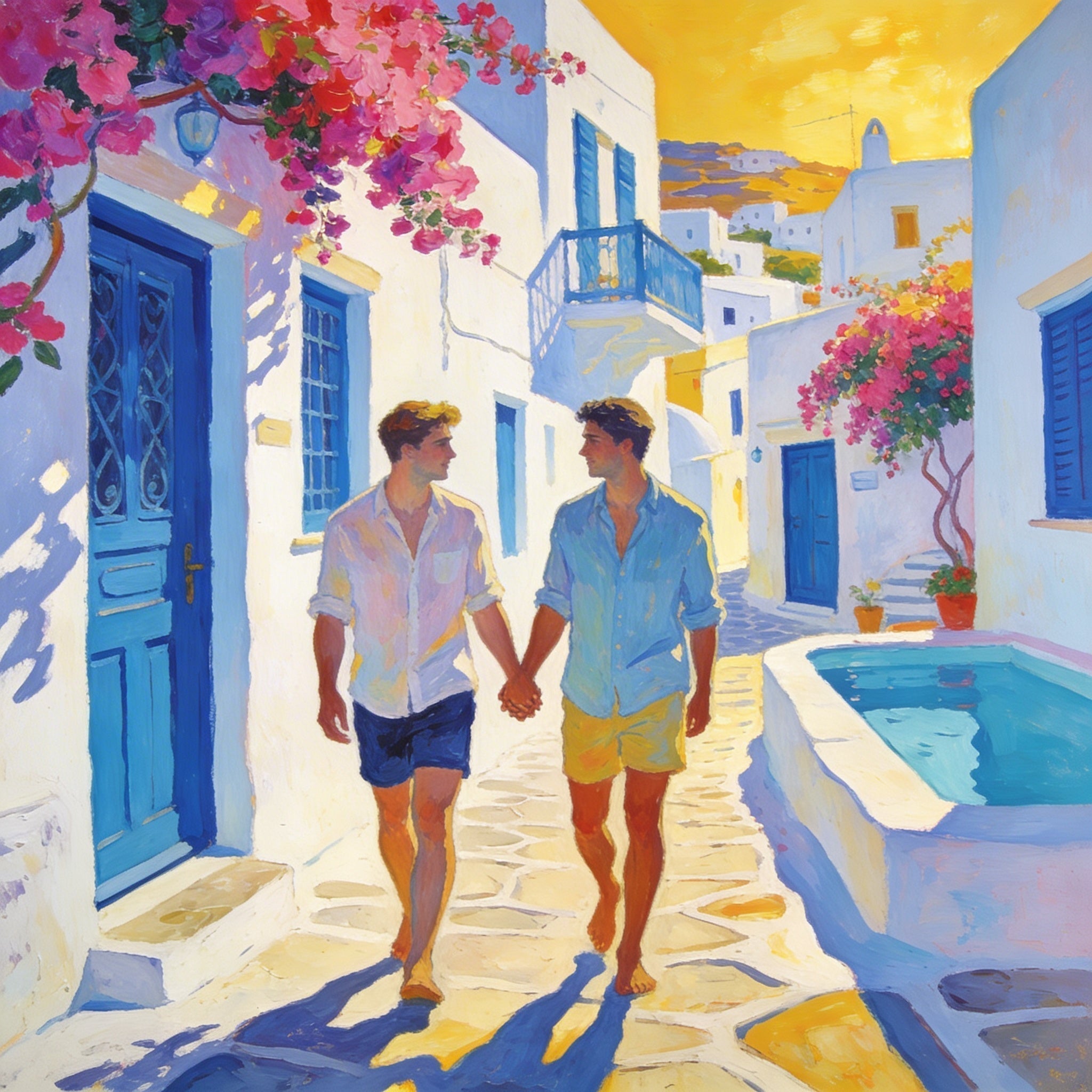 Verliebt in Mykonos - Tag und Nacht auf der griechischen Trauminsel
