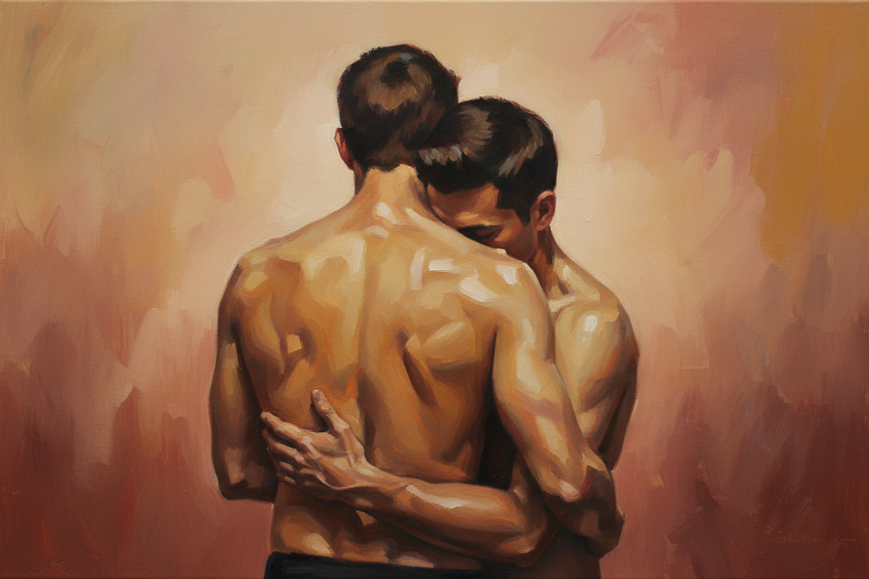 Gay Art Wandbilder - Schwul von hinten