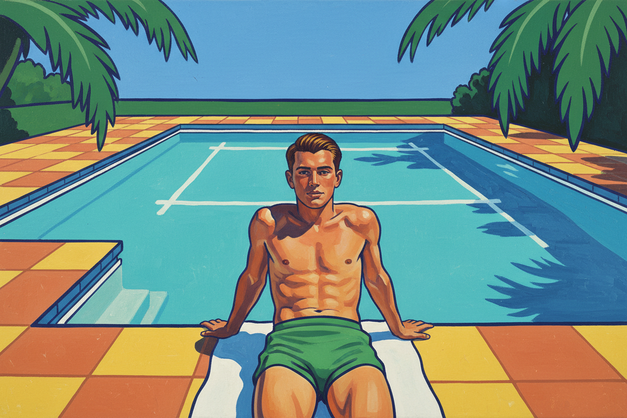 Hommage David Hockney