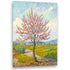 Impressionistischer Kunstdruck: Blühender Baum im Van-Gogh-Stil