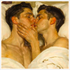 Gay Erotic Art – Nackte Männer beim Kuss im Bett | GAY ART SHOP
