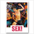 Gay Art Print Gay Dance Schwulen-Bar Nacht Wandbild – Gay Poster schwule Sexkunst Pop-Art – LGBTQ Kunstdruck Street Art farbenexplosiv – Gay Bar Illustration


