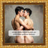 Ornater Goldrahmen mit filigranem Scrollwork für Galerie Schöne Künste True Gay Love #1, 30x30 cm