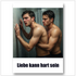 Gay Art Poster – Zwei schwule Männer, einer drückt den anderen gegen die Wand – Dominanz, Begehren, Intensität – schwul von hinten, anal – Liebe kann hart sein – KUNSTWERK BILDER"