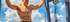 Muskulöser junger Mann beim Outdoor-Training - Moderne Gay Art  Workout Körper Kult
