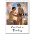 Gay Art – zwei nackte Männer im Paradies, Rokoko-Stil , Poster mit Provokation Text FUCK ME, Putte im Hintergrund