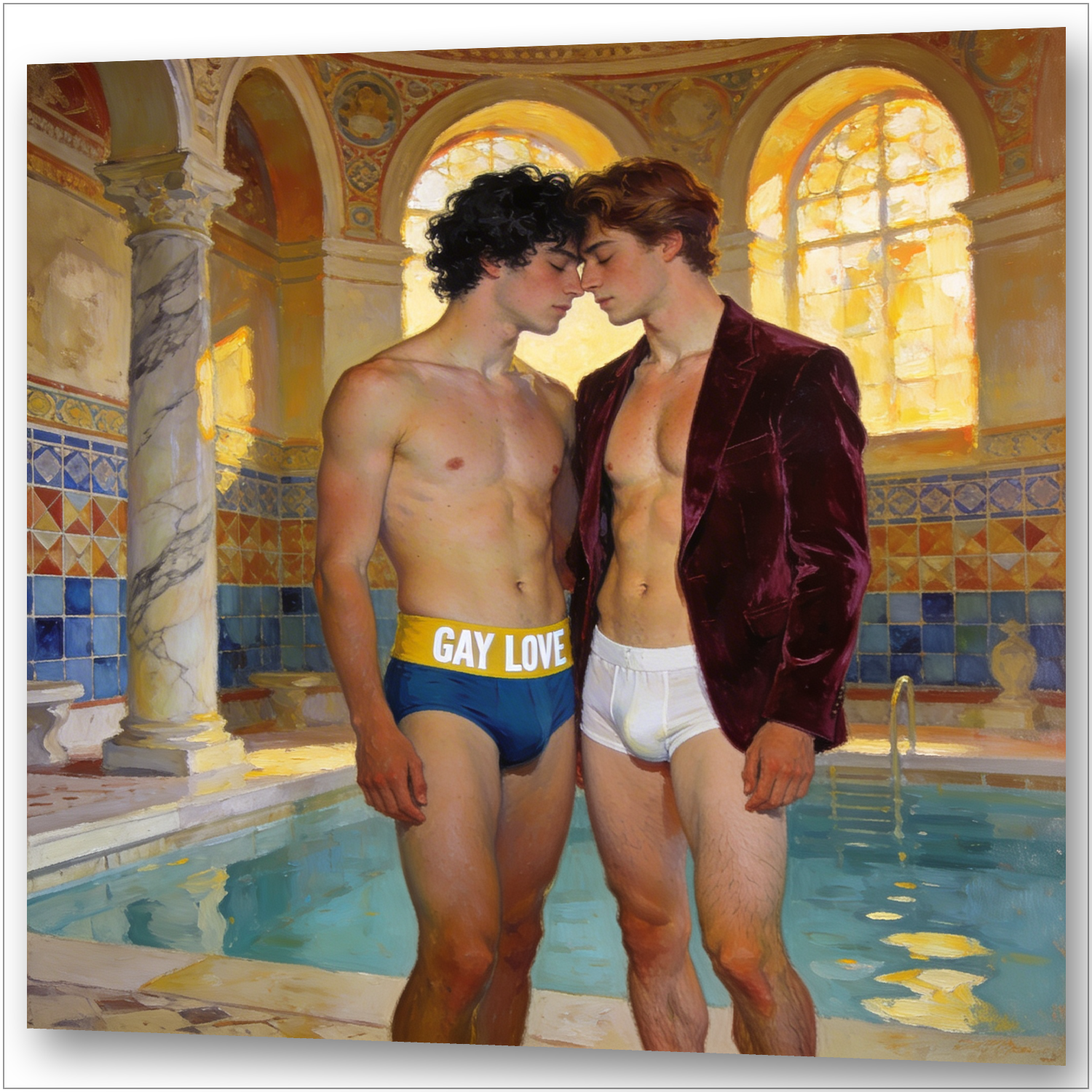 Schwule Zeitreise - Sexy Männer von heute ins 19. Jahrhundert versetzt - Gay Love