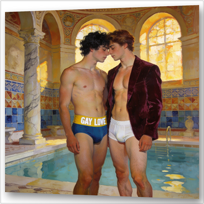 Schwule Zeitreise - Sexy Männer von heute ins 19. Jahrhundert versetzt - Gay Love