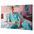Gay Art Canvas - Junger Mann im Bett | Kunstwerk Bilder KUNSTWERK BILDER
