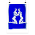 Blue Boys #3 - Poster Din A2 (hoch) Kunstwerk Bilder