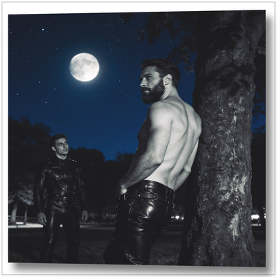 Zwei Männer im Mondlicht – Die Sex-Nacht, Schwules Cruising im Park
