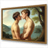Die verbotene Umarmung - Realistische Gay Art im klassischen Stil | Kunstwerk Bilder KUNSTWERK BILDER