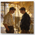Gay Sex Treff - Historisches Pissoir Paris - Wandbild Gay Love