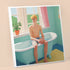 Gay Art Canvas - Twink am Wannenrand | Kunstwerk Bilder KUNSTWERK BILDER